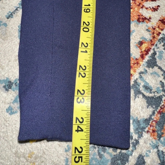 Eloquii Blazer Womens Sz 18 Navy Blue Single Breasted One Button Closure Jacket - Picture 10 of 13